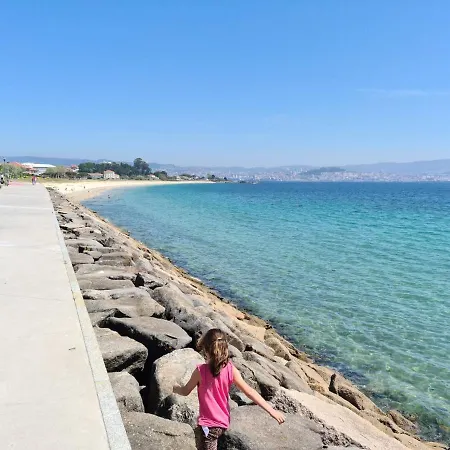 Cozy 30m From Rodeira Beach, Garage And Wifi * Cangas do Morrazo